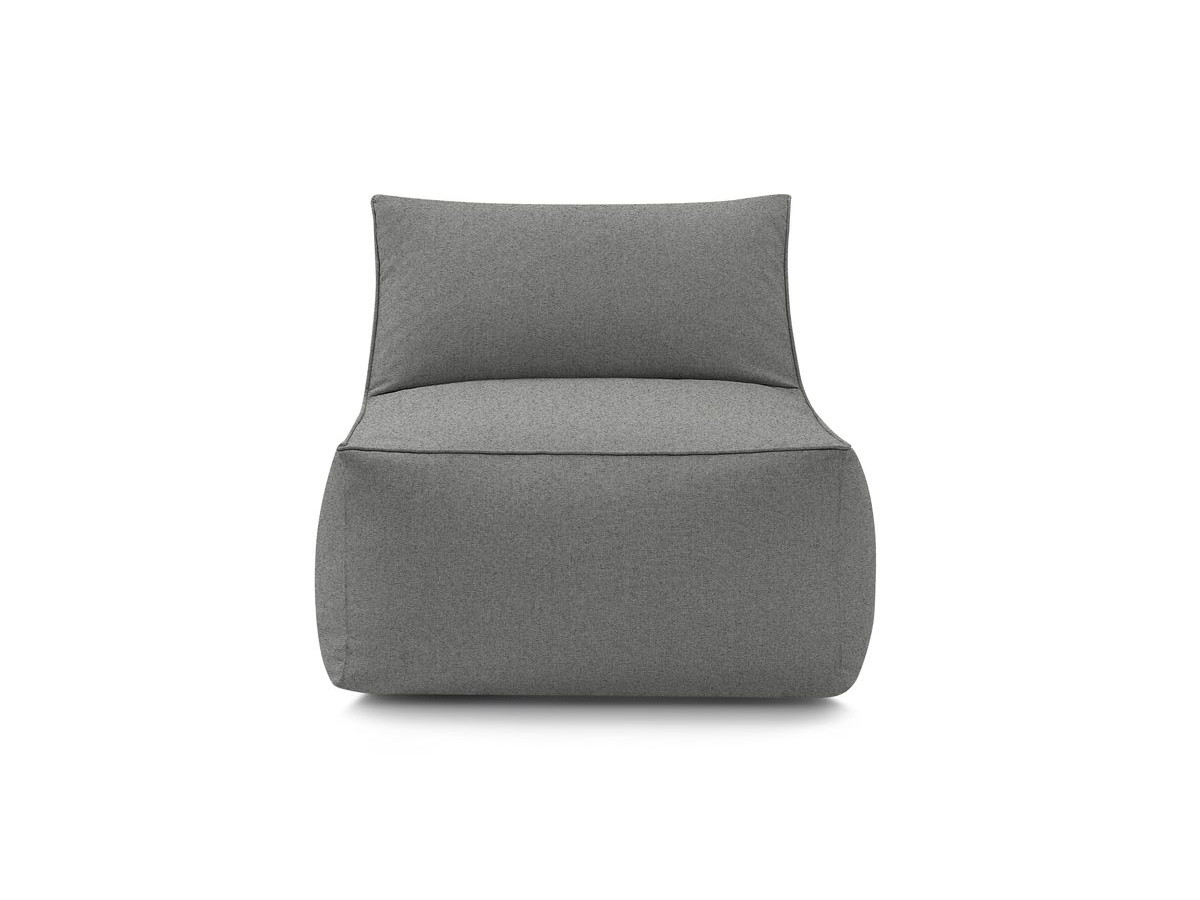 1-zits fauteuil zonder armleuningen voor modulaire tuinbank RIVIERA