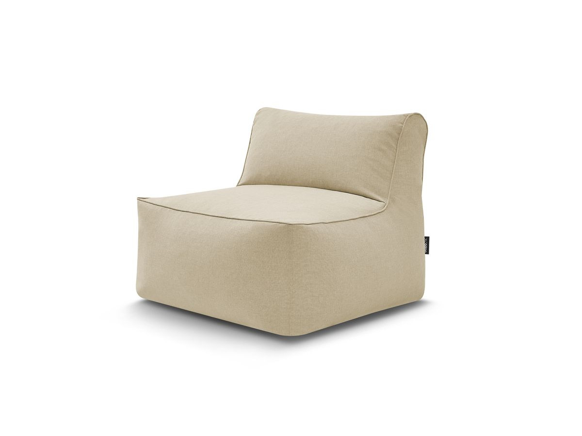 Chauffeuse 1 place sans accoudoir pour canapé de jardin modulable RIVIERA
