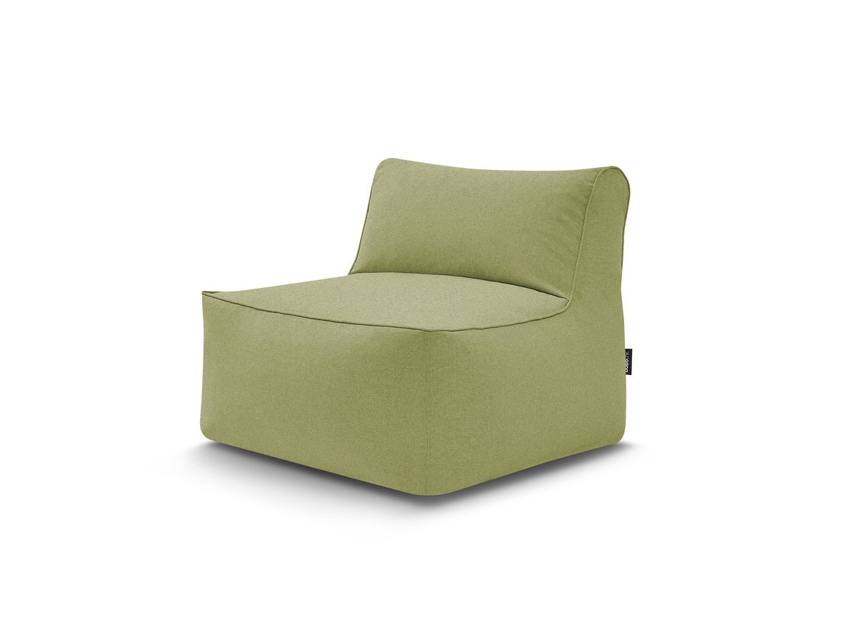 Chauffeuse 1 place sans accoudoir pour canapé de jardin modulable RIVIERA vert   BOBOCHIC