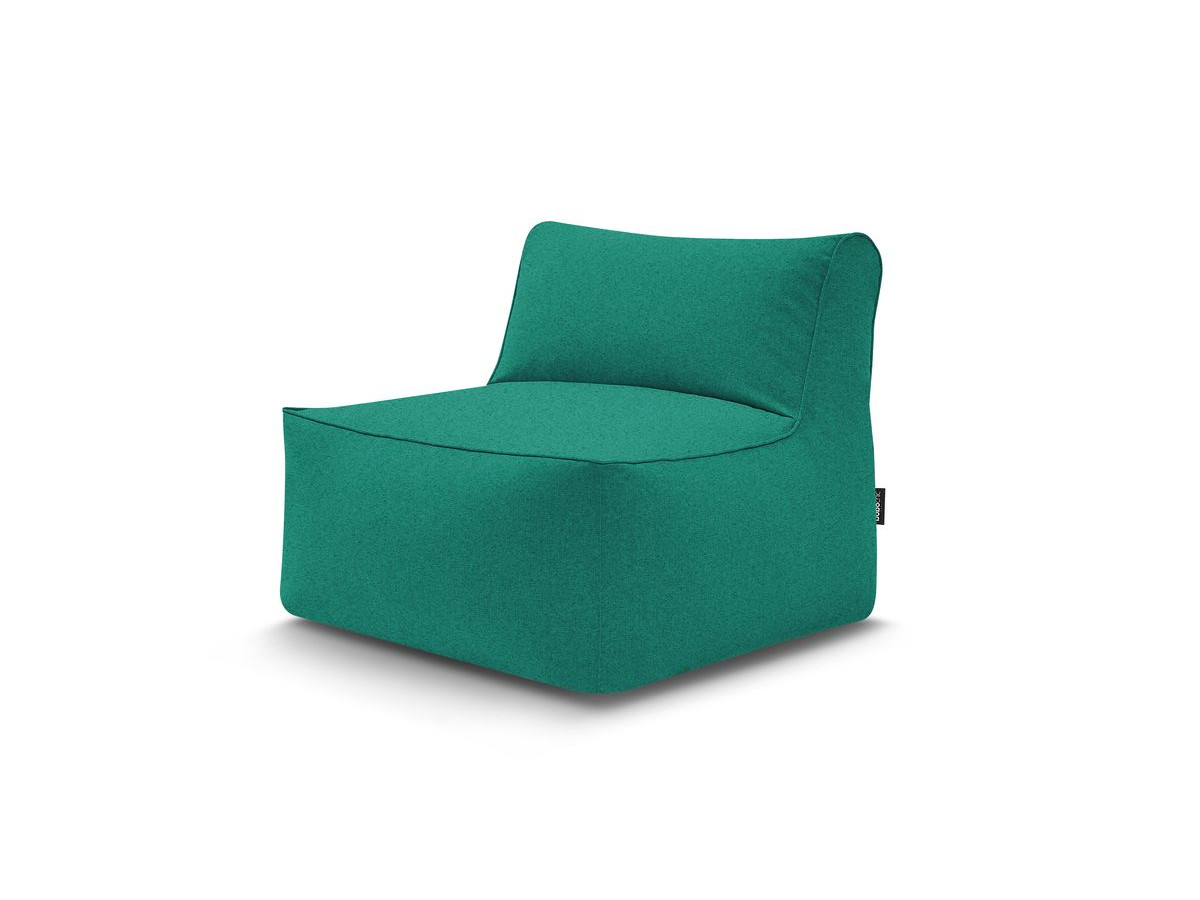 Chauffeuse 1 place sans accoudoir pour canapé de jardin modulable RIVIERA
