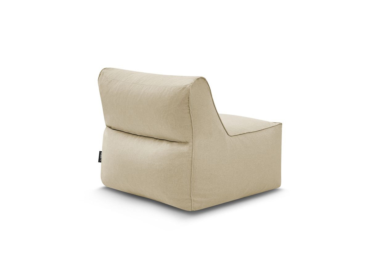 Chauffeuse 1 place sans accoudoir pour canapé de jardin modulable RIVIERA