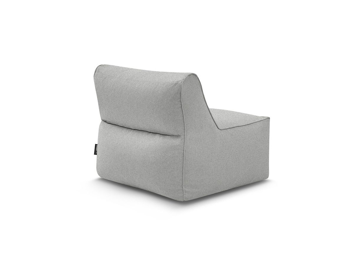 Chauffeuse 1 place sans accoudoir pour canapé de jardin modulable RIVIERA