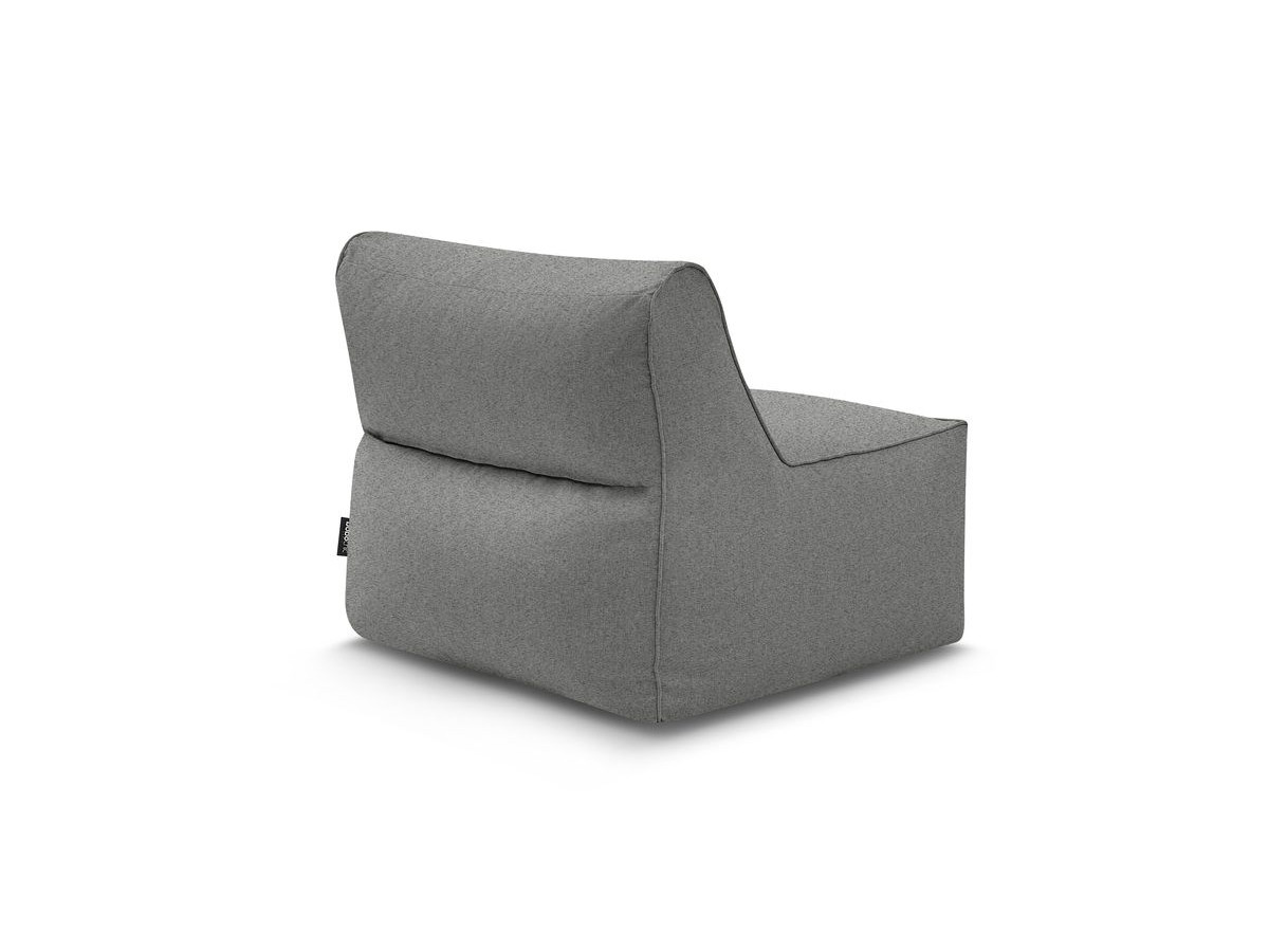 Chauffeuse 1 place sans accoudoir pour canapé de jardin modulable RIVIERA