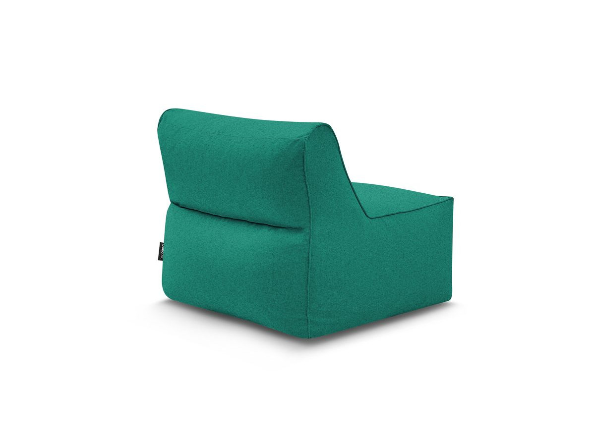 Chauffeuse 1 place sans accoudoir pour canapé de jardin modulable RIVIERA