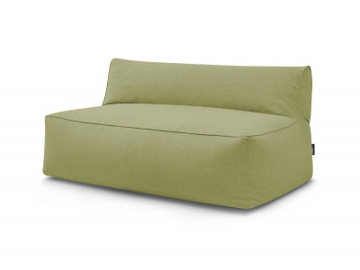 Chauffeuse 2 places sans accoudoir pour canapé de jardin modulable RIVIERA