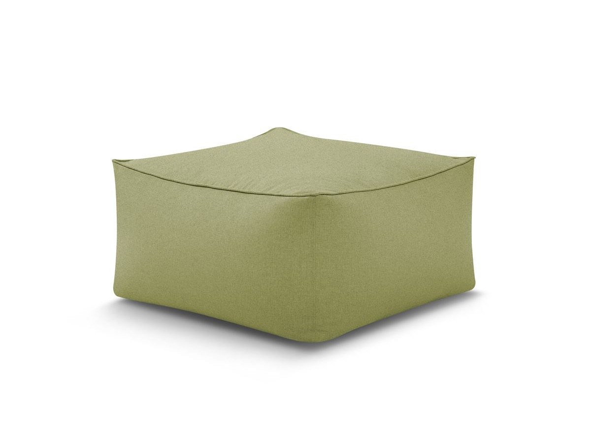 Pouf pour canapé de jardin modulable RIVIERA vert   BOBOCHIC