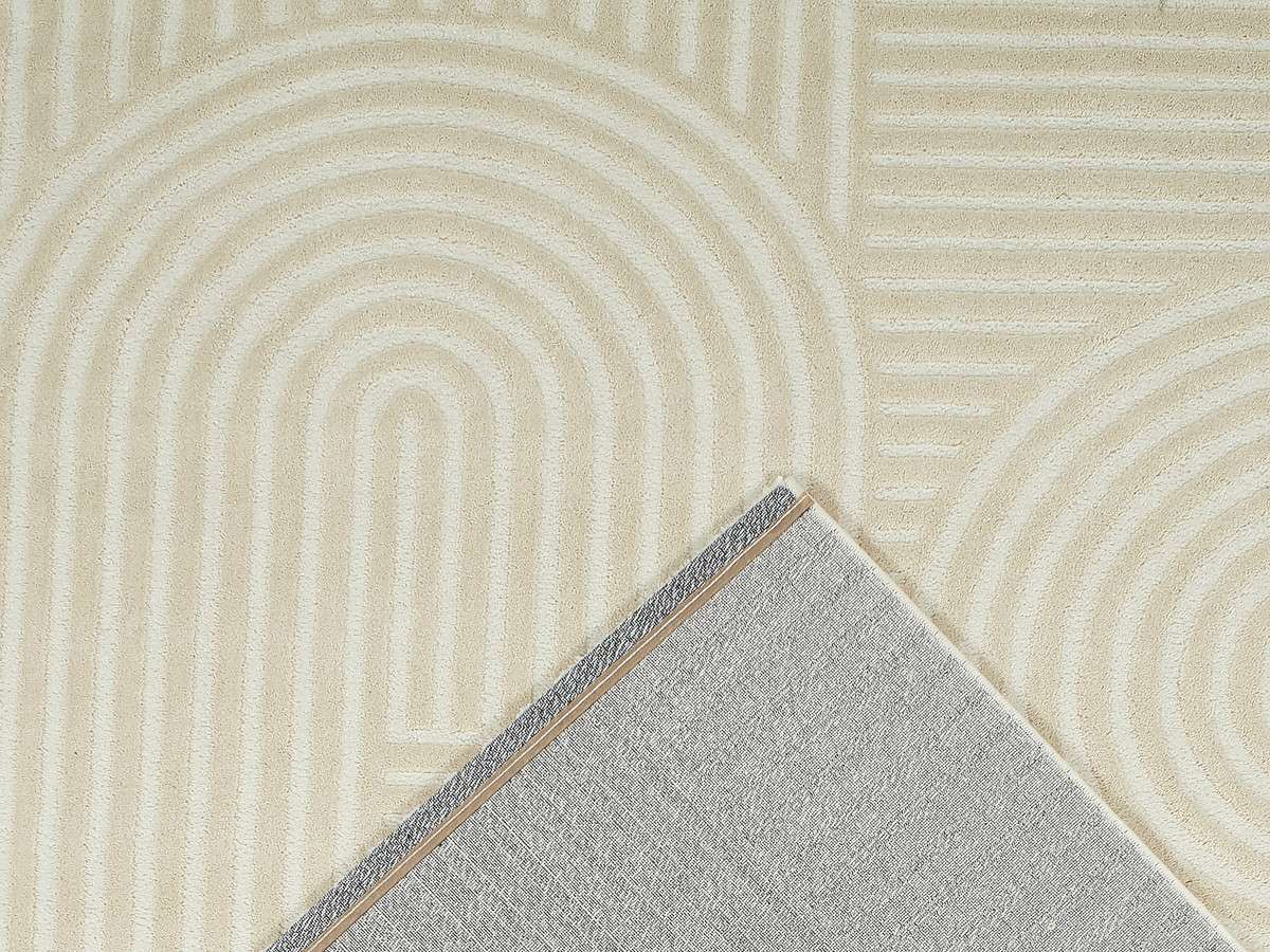 BEATRICE laagpolig vloerkleed met abstract patroon