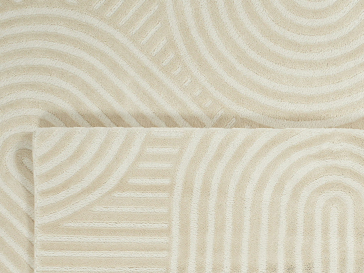 BEATRICE laagpolig vloerkleed met abstract patroon