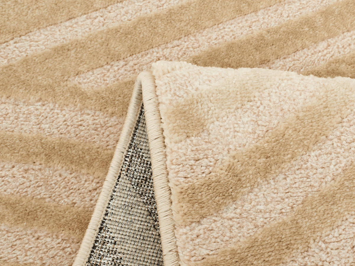 BEATRICE laagpolig vloerkleed met abstract patroon