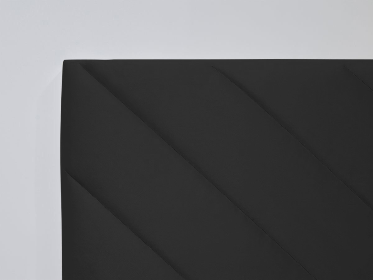 Tête de lit ROMANE velours gris foncé — vue 5