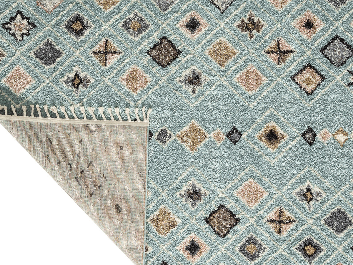 DELIA shaggy tapijt met Berberpatroon