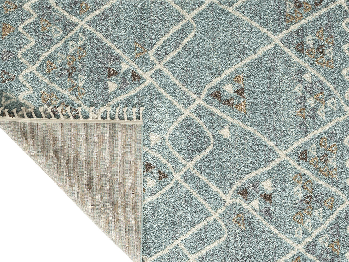 DENA shaggy vloerkleed met Berberpatroon