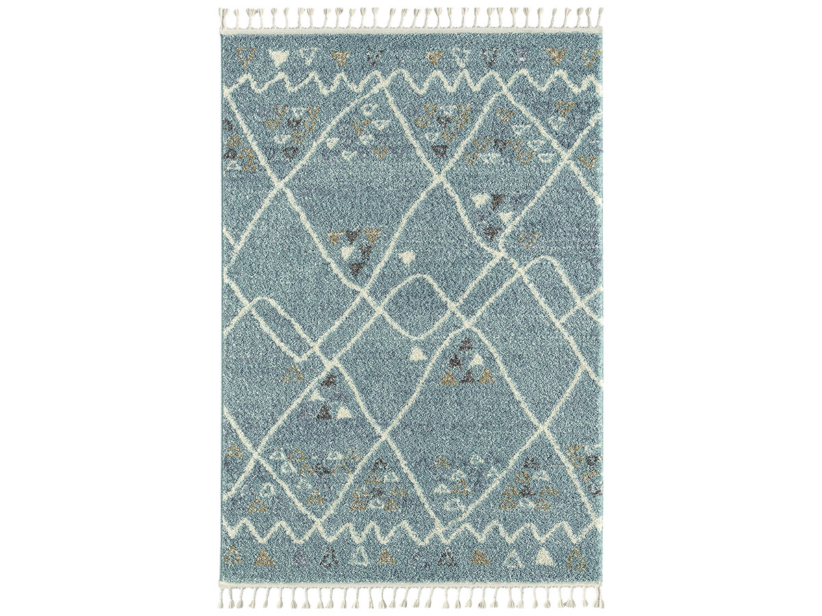 Tapis shaggy DENA motif berbère