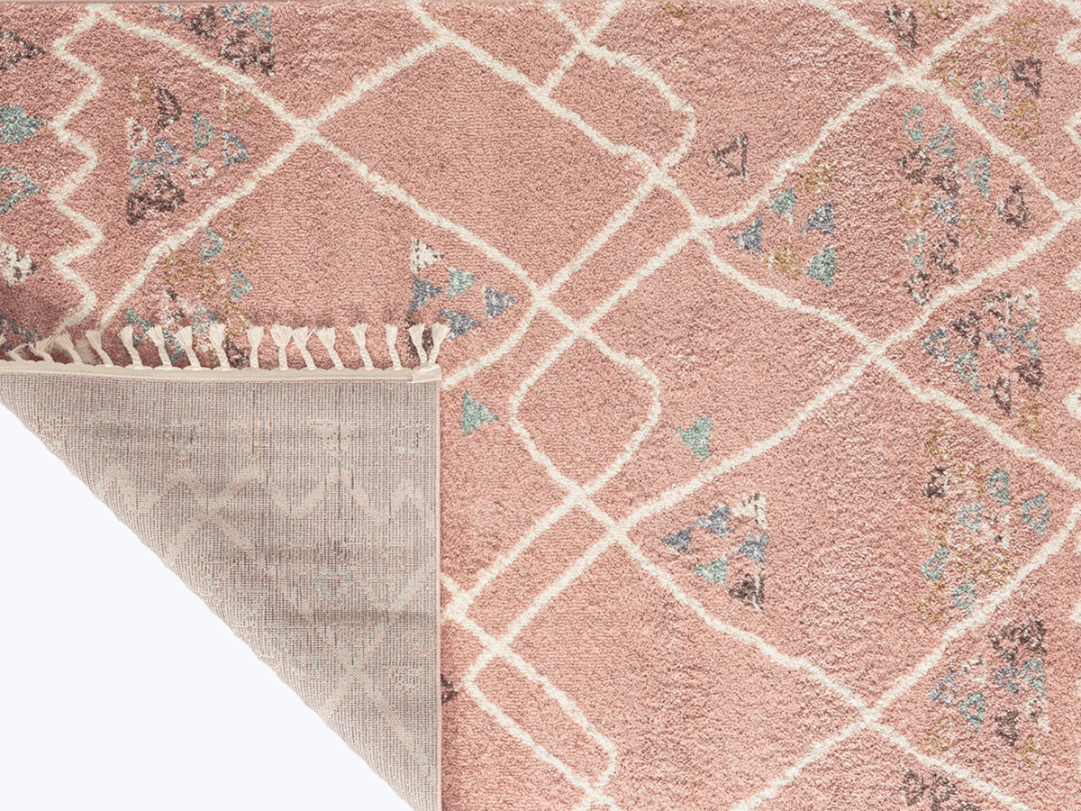 DENA shaggy vloerkleed met Berberpatroon