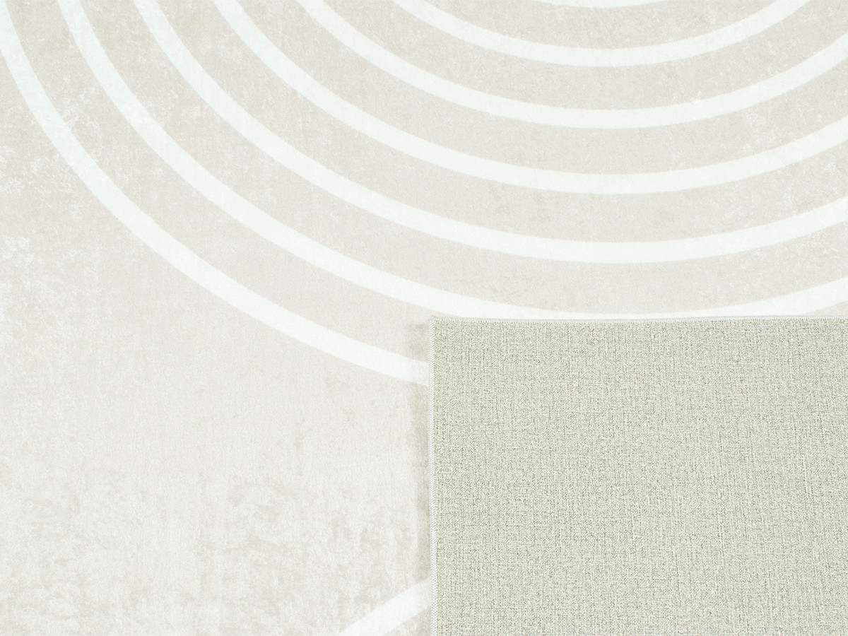 CALIX laagpolig vloerkleed met abstract patroon