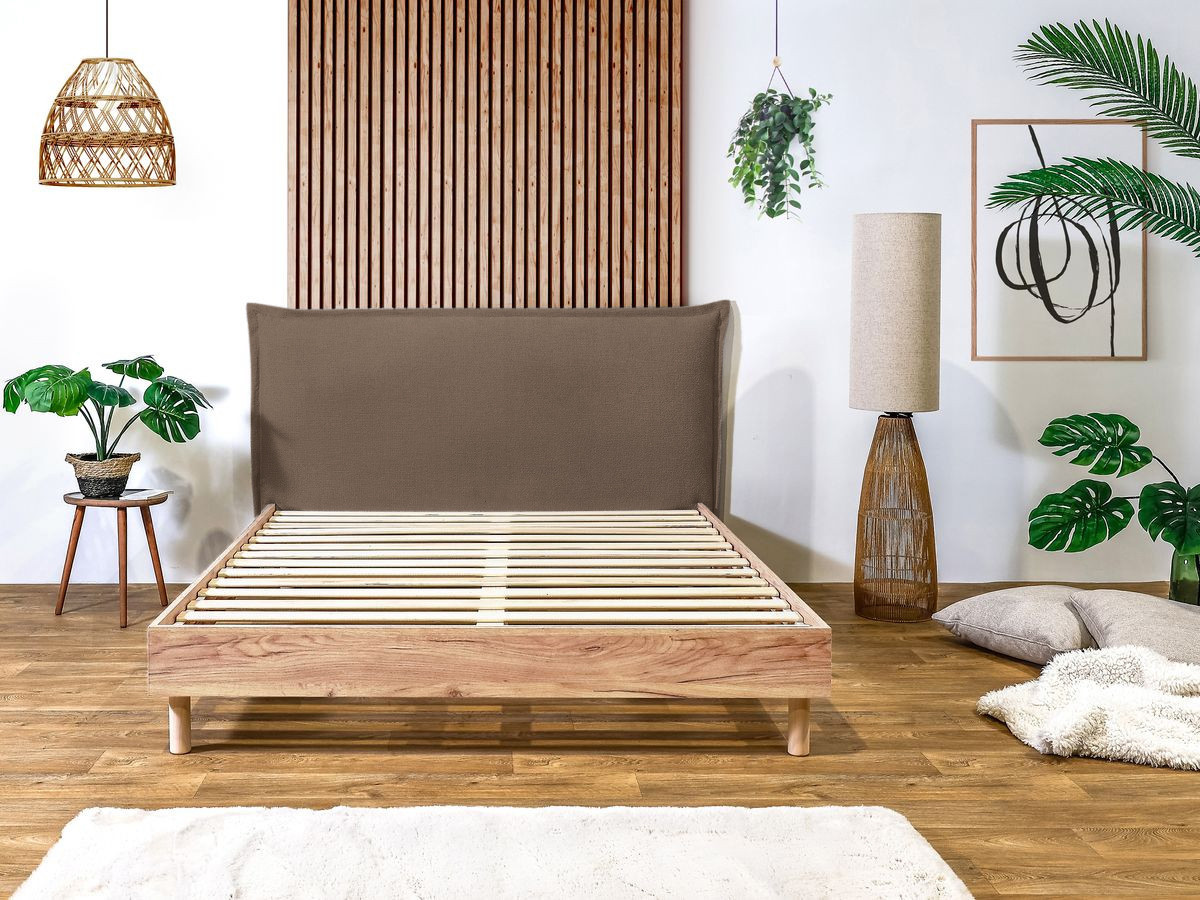 CHARLIE bed met massieve lattenbodem