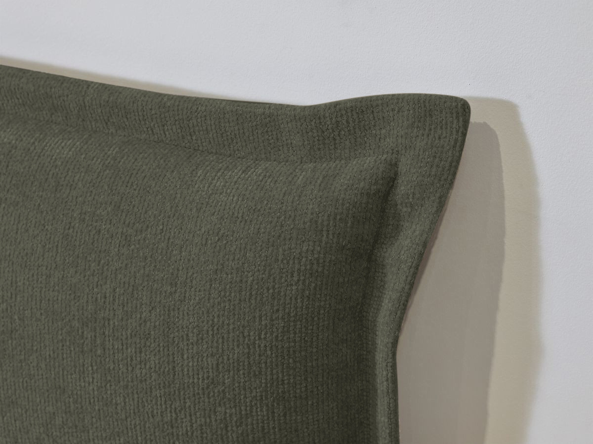 Lit CHARLIE avec lattes massives vert 180x200  BOBOCHIC