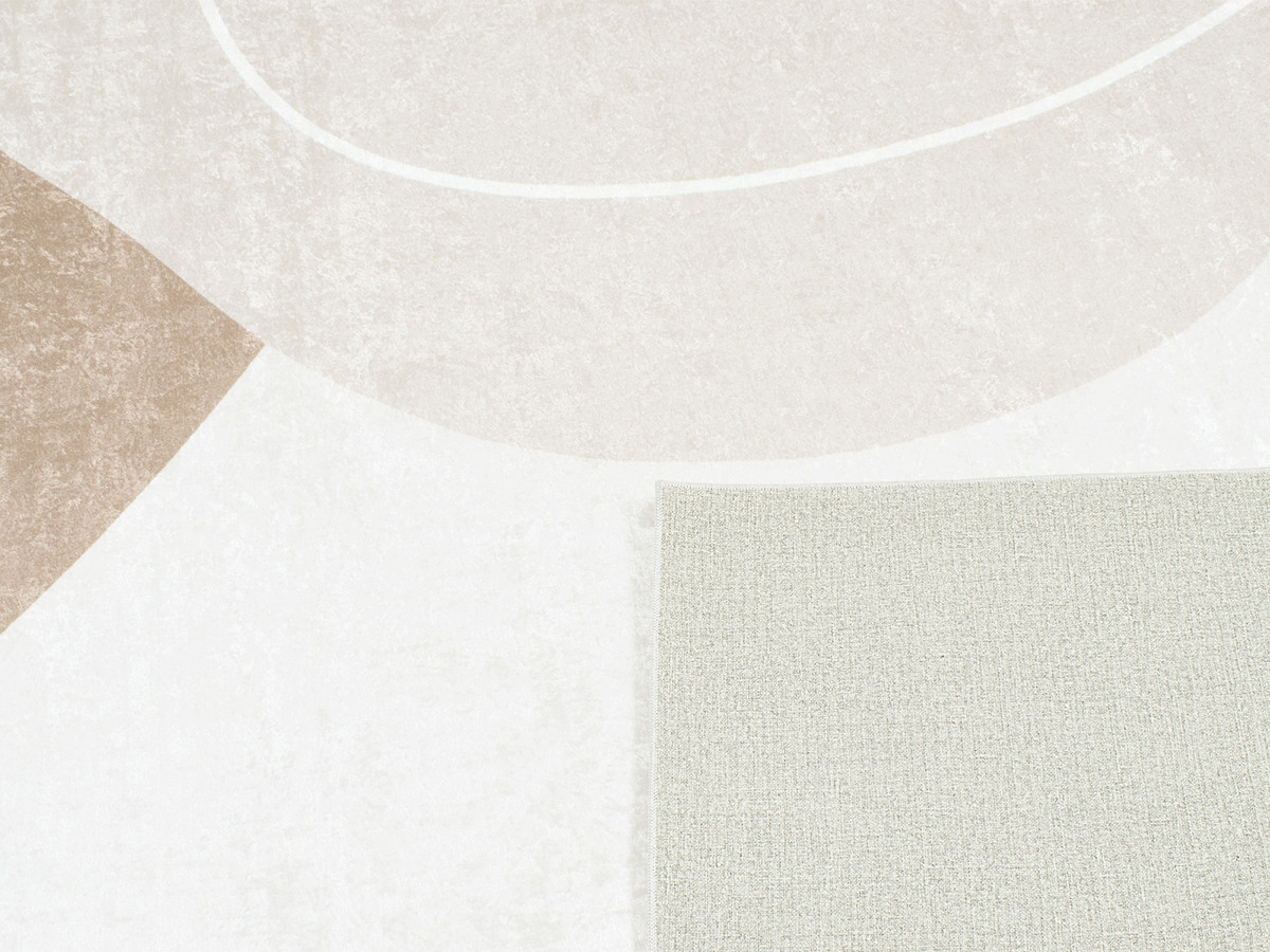 CALIXTE laagpolig vloerkleed met abstract patroon