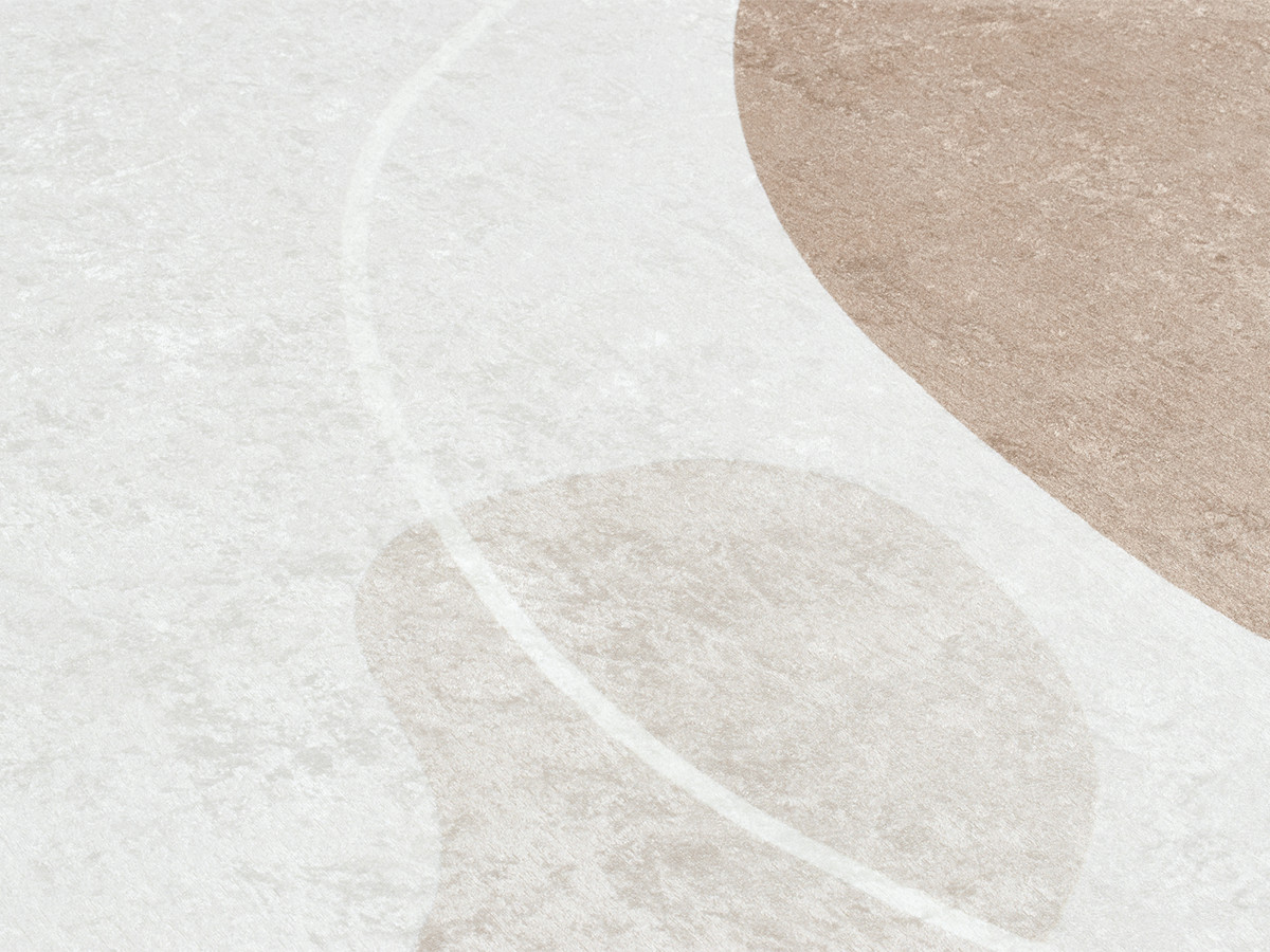 CALIXTE laagpolig vloerkleed met abstract patroon