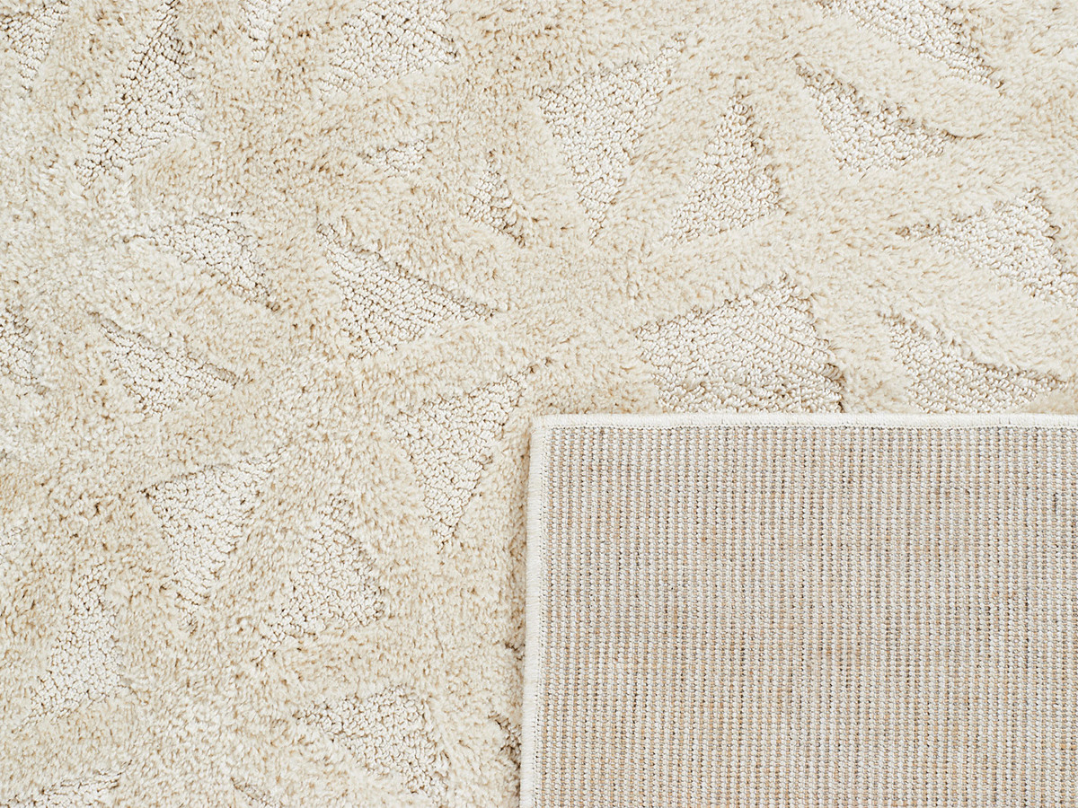 HADRI laagpolig vloerkleed met grafisch patroon