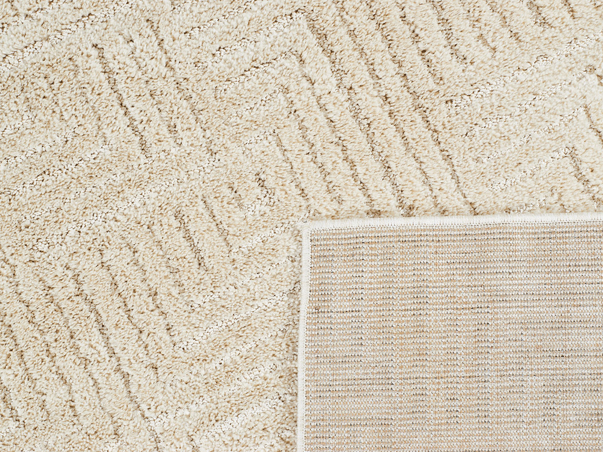 HANDA laagpolig vloerkleed met grafisch patroon