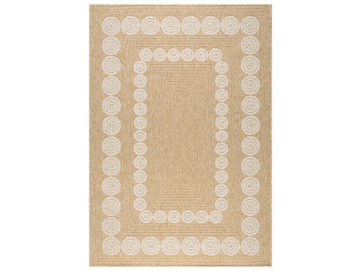 Tapis poils ras NAMA aspect jute