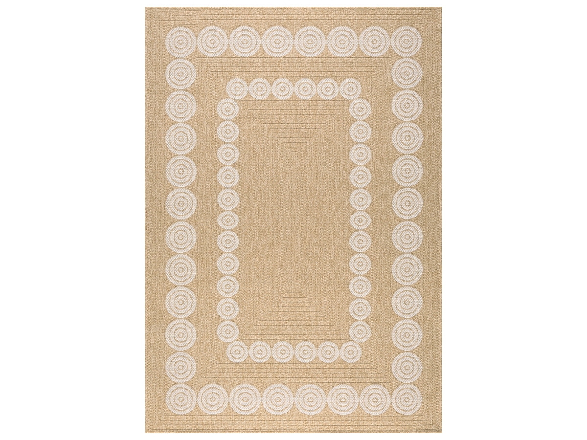 NAMA laagpolig vloerkleed met jute-look