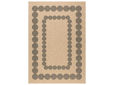 Tapis poils ras NAMA aspect jute