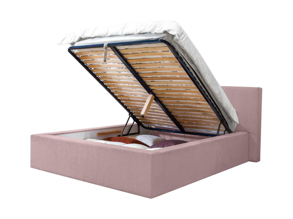 Lit coffre NIHAD rangement XL