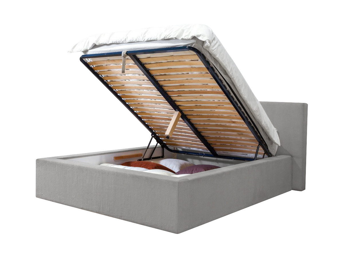 Lit coffre NIHAD rangement XL