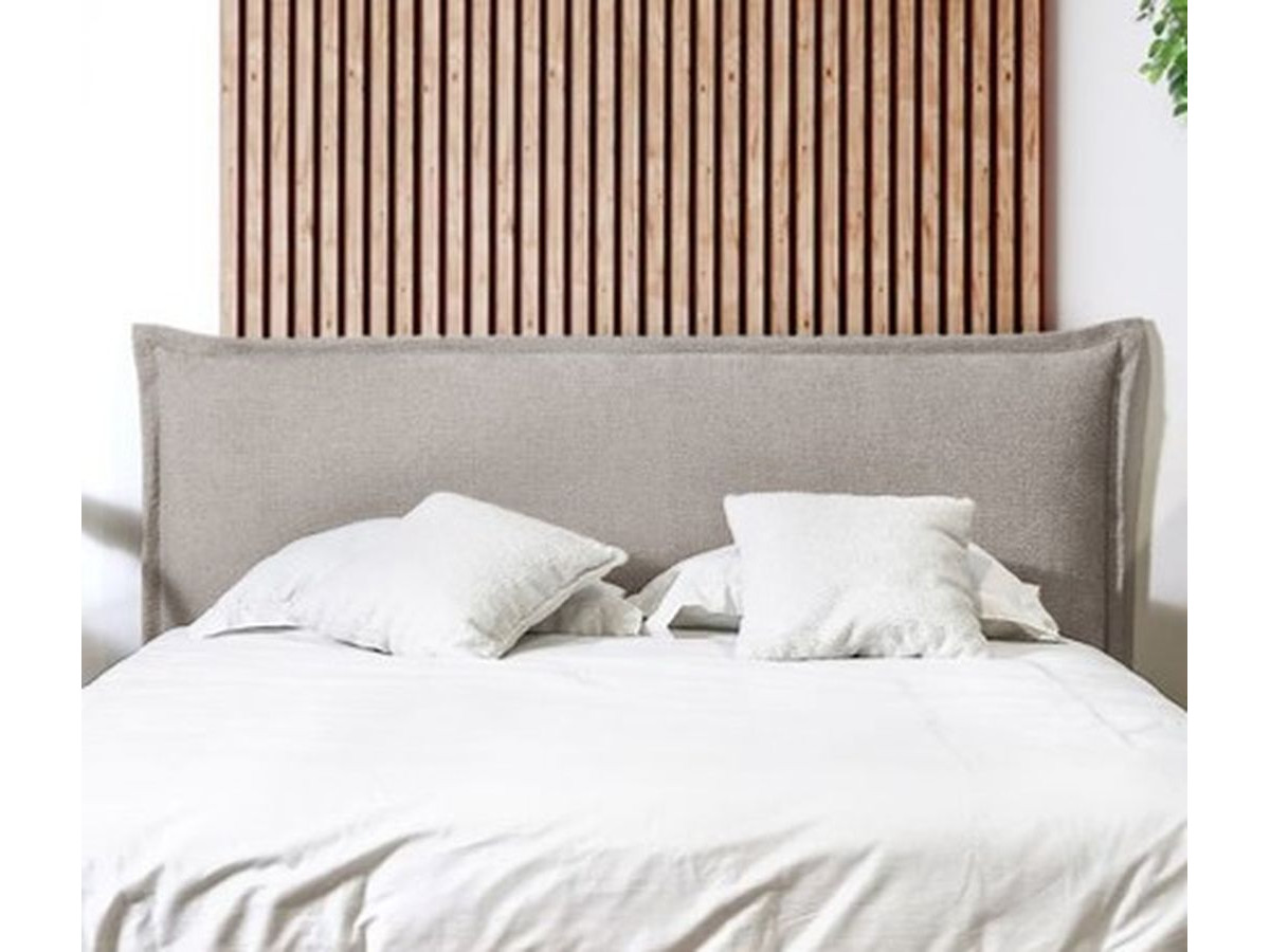 Tête de lit CHARLIE gris clair — vue 4