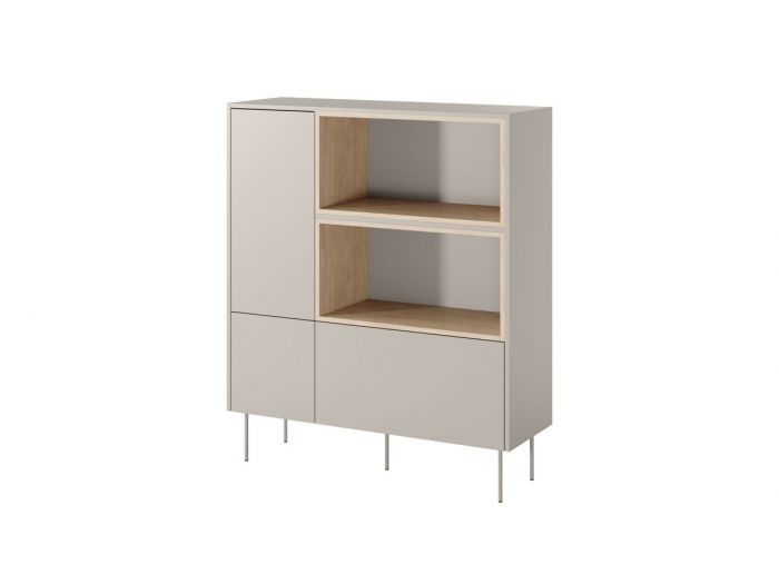 Buffet haut 2 portes 120 cm ATLAS avec niches