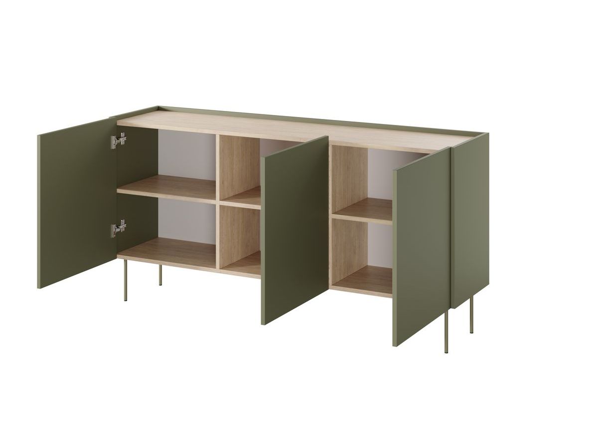 ATLAS 3-deurs dressoir 170 cm