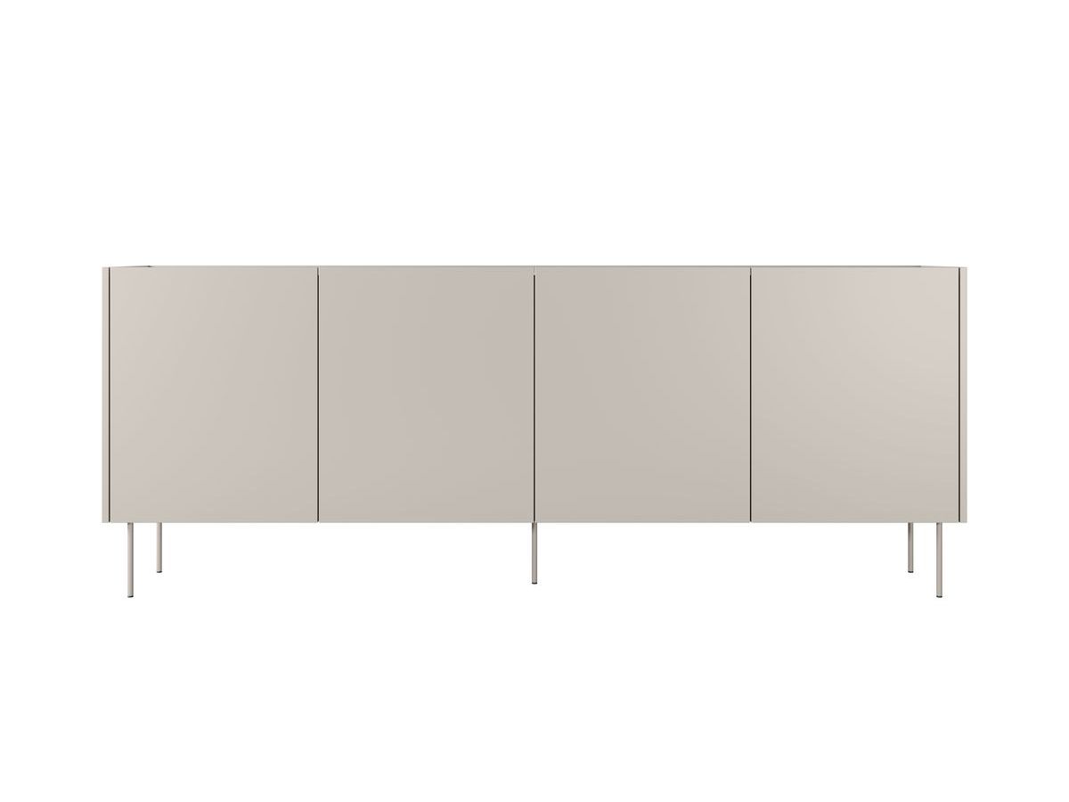 Buffet 4 portes 220 cm ATLAS beige — vue 6