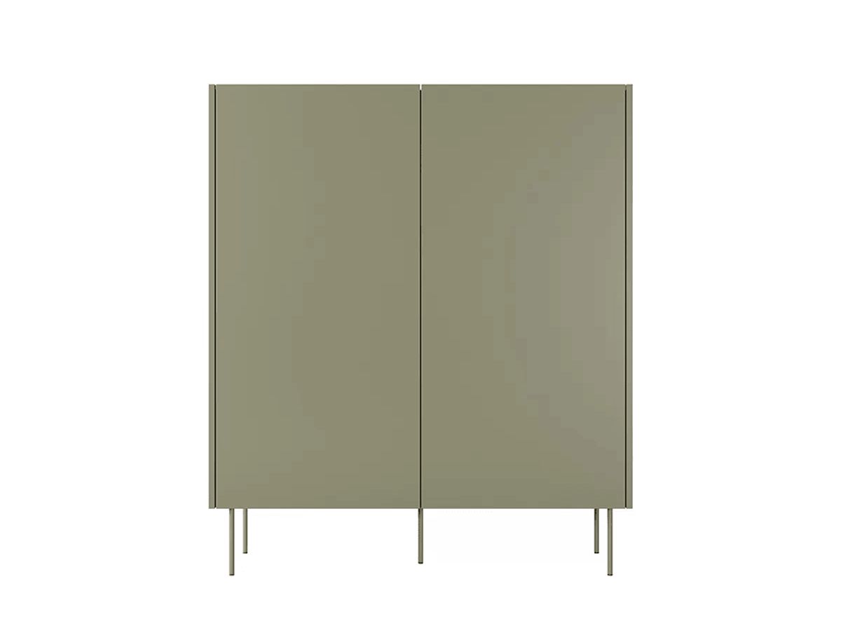 Buffet haut 2 portes 120 cm ATLAS vert — vue 6