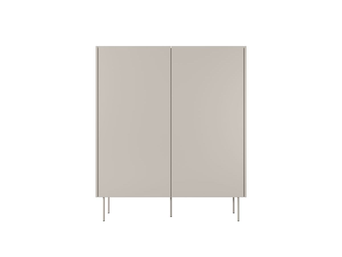 Buffet haut 2 portes 120 cm ATLAS beige — vue 6