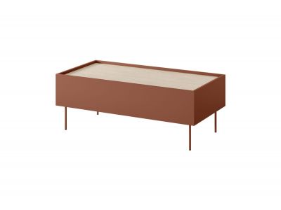 Table basse avec 2 tiroirs 120 cm ATLAS
