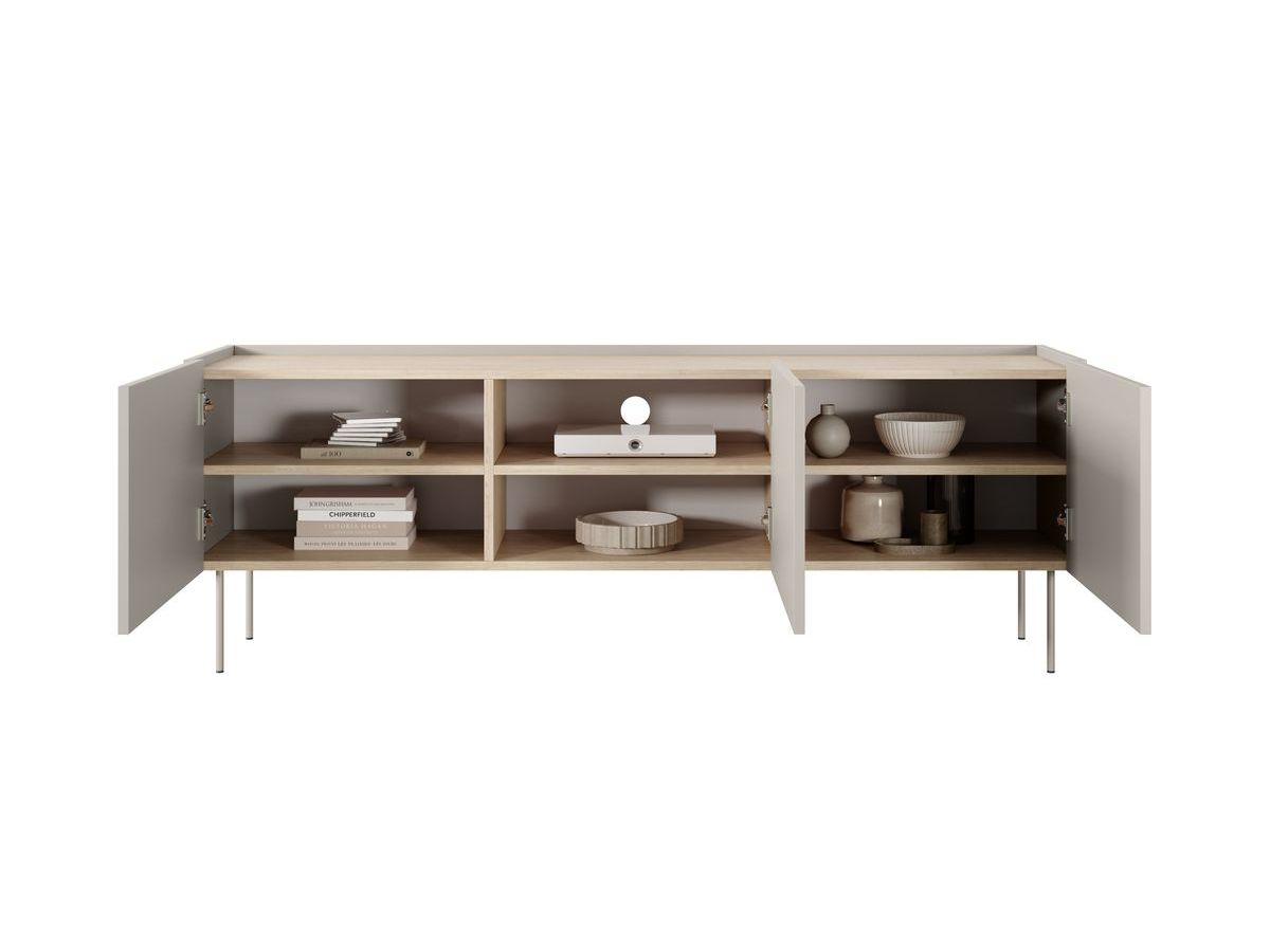 ATLAS 170 cm 3-deurs tv-meubel