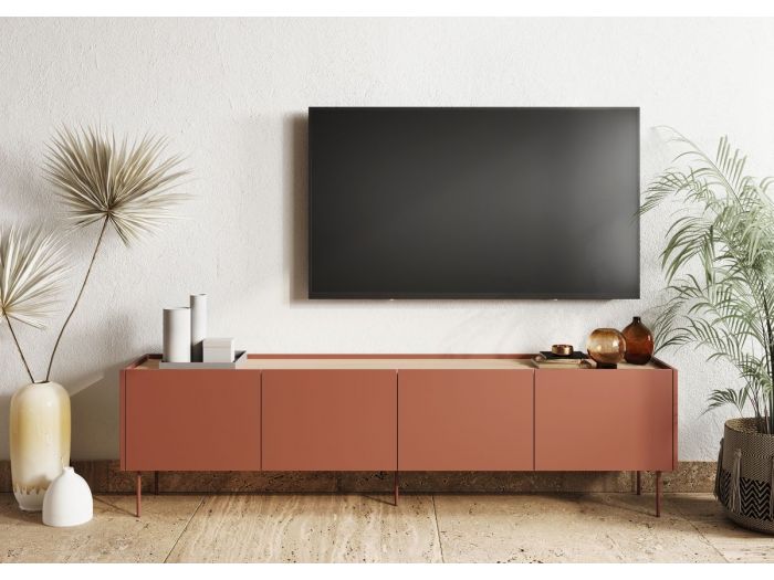 Meuble TV 4 portes 220 cm ATLAS