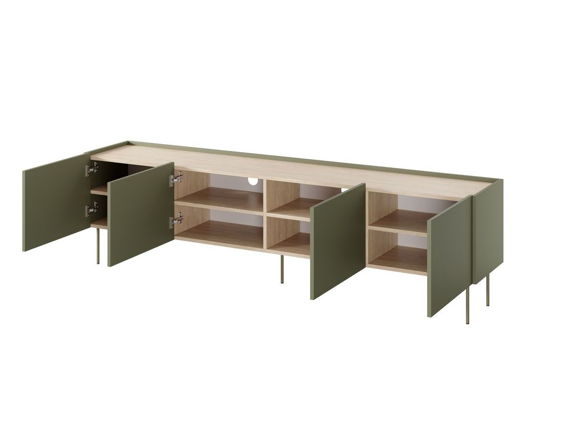 ATLAS 4-deurs tv-meubel 220 cm