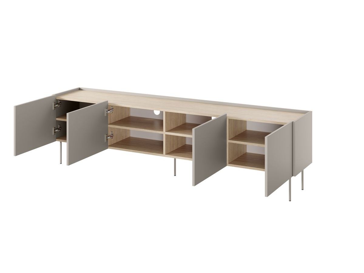 ATLAS 4-deurs tv-meubel 220 cm