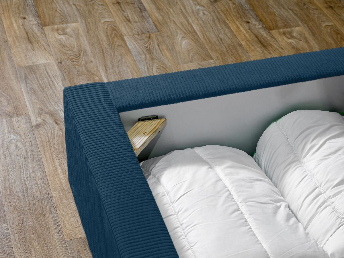 Lit coffre NIHAD rangement XL