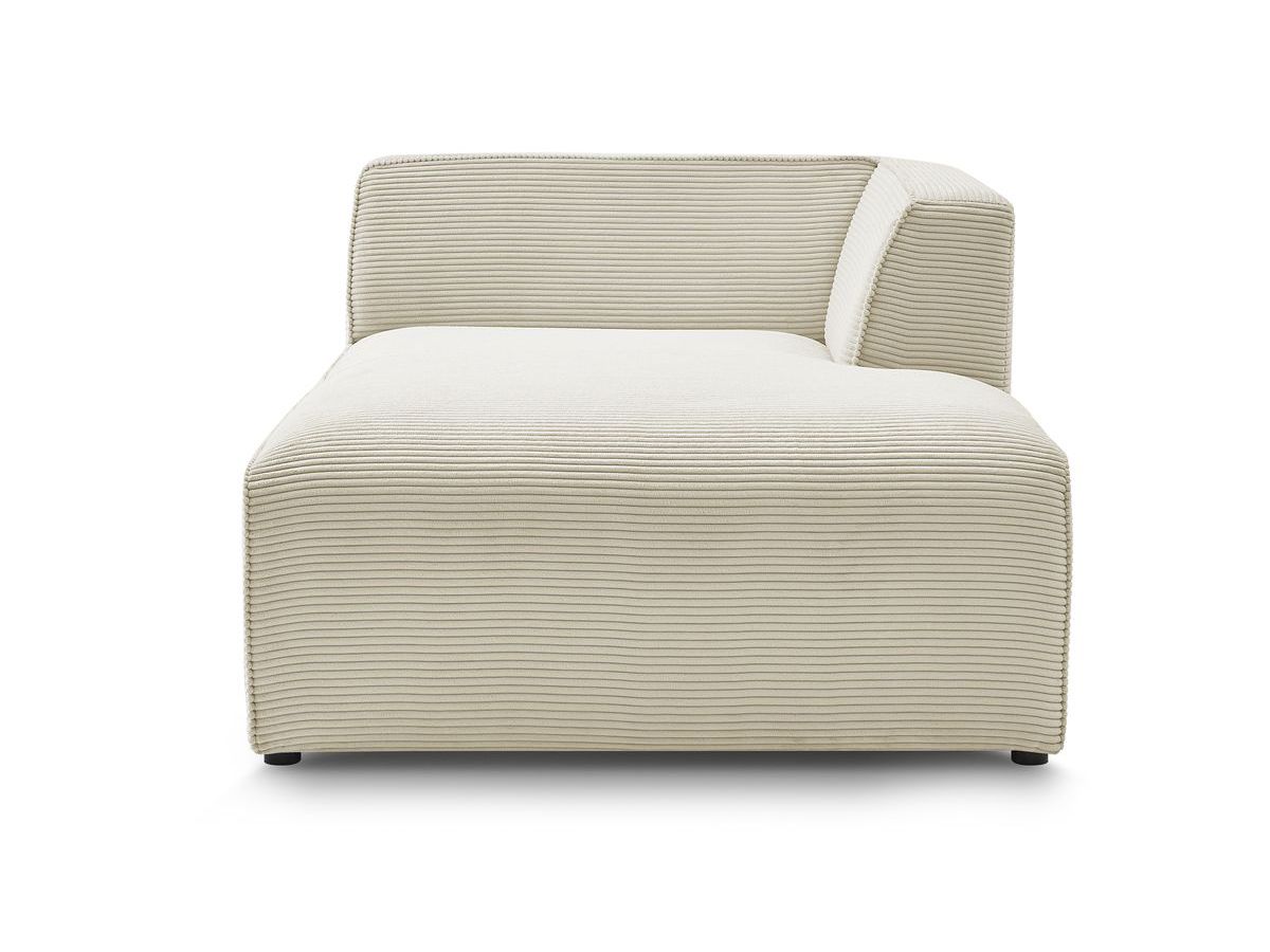 Chaise longue voor modulaire bank MEGEVE corduroy stof