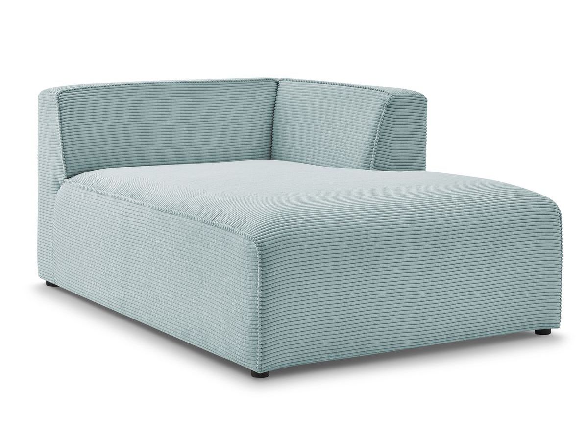Chaise longue voor modulaire bank MEGEVE corduroy stof