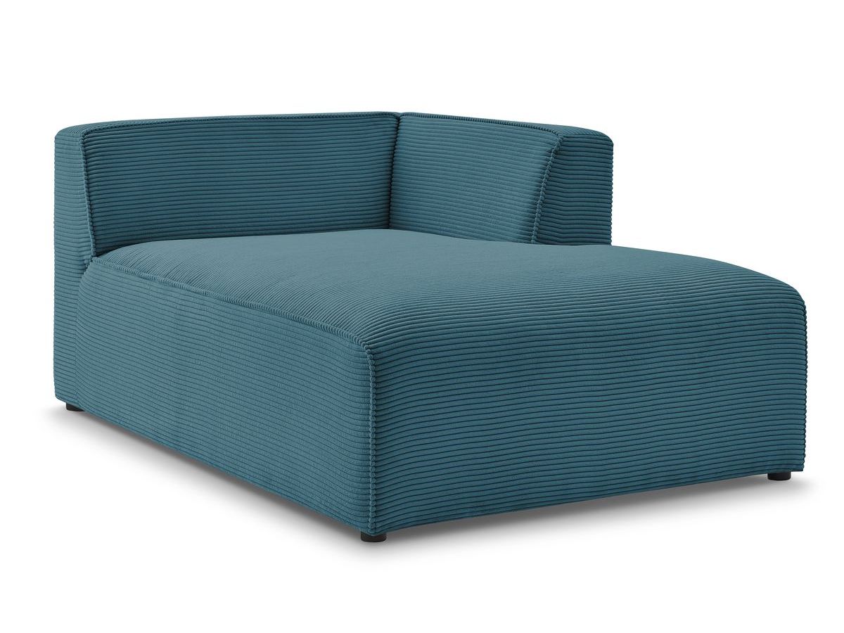Chaise longue voor modulaire bank MEGEVE corduroy stof