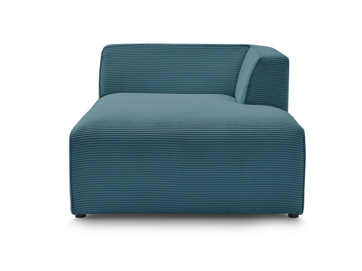 Chaise longue voor modulaire bank MEGEVE corduroy stof