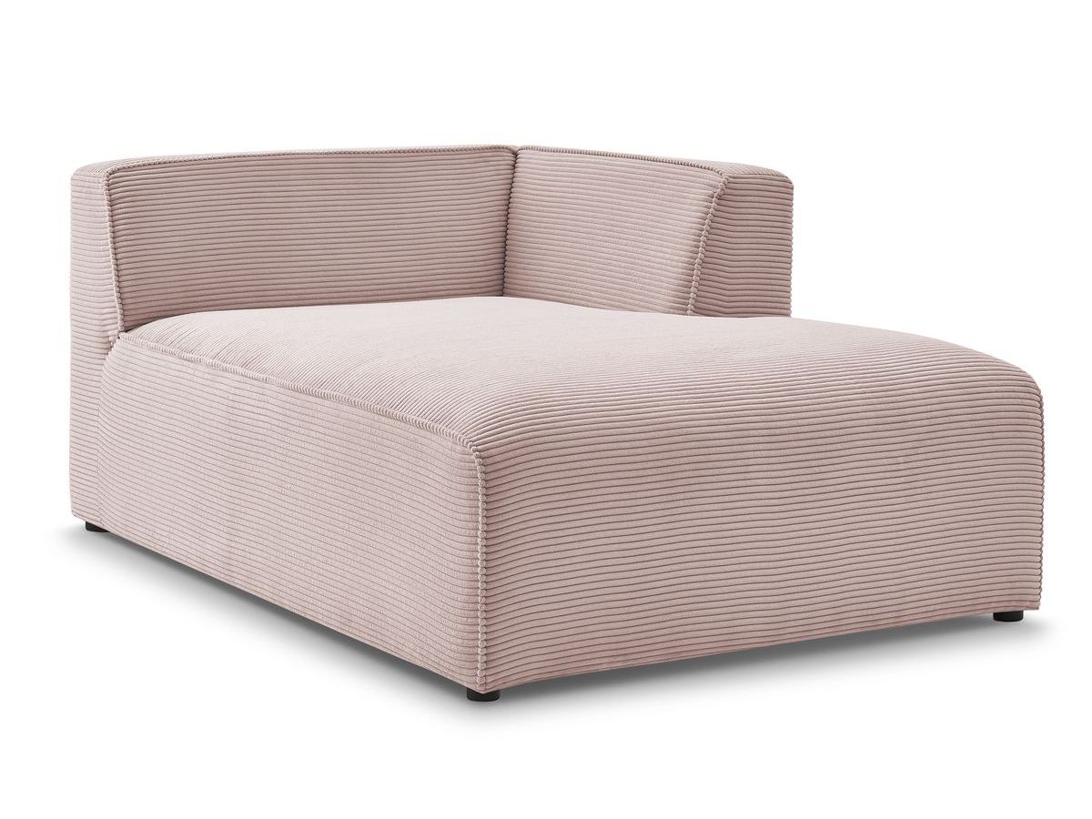 Chaise longue voor modulaire bank MEGEVE corduroy stof