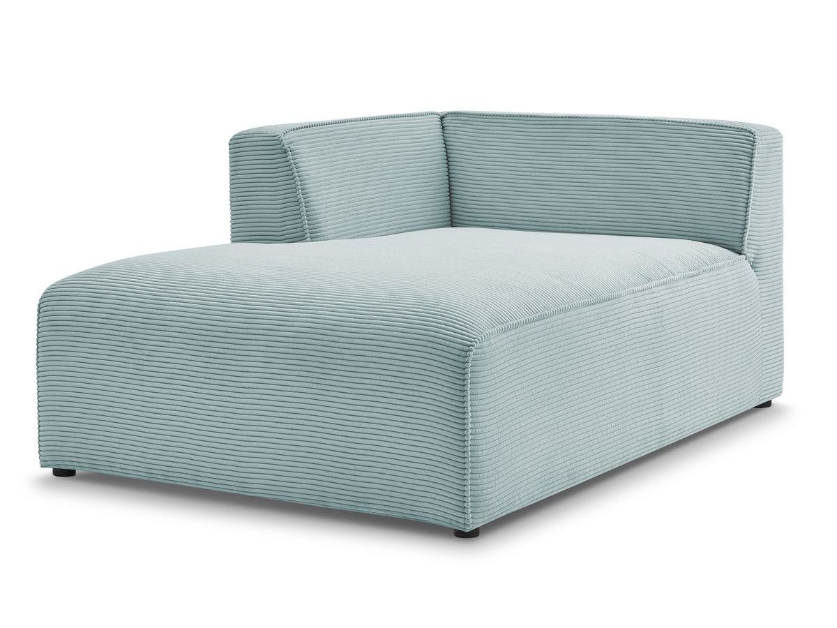 Chaise longue voor modulaire bank MEGEVE corduroy stof