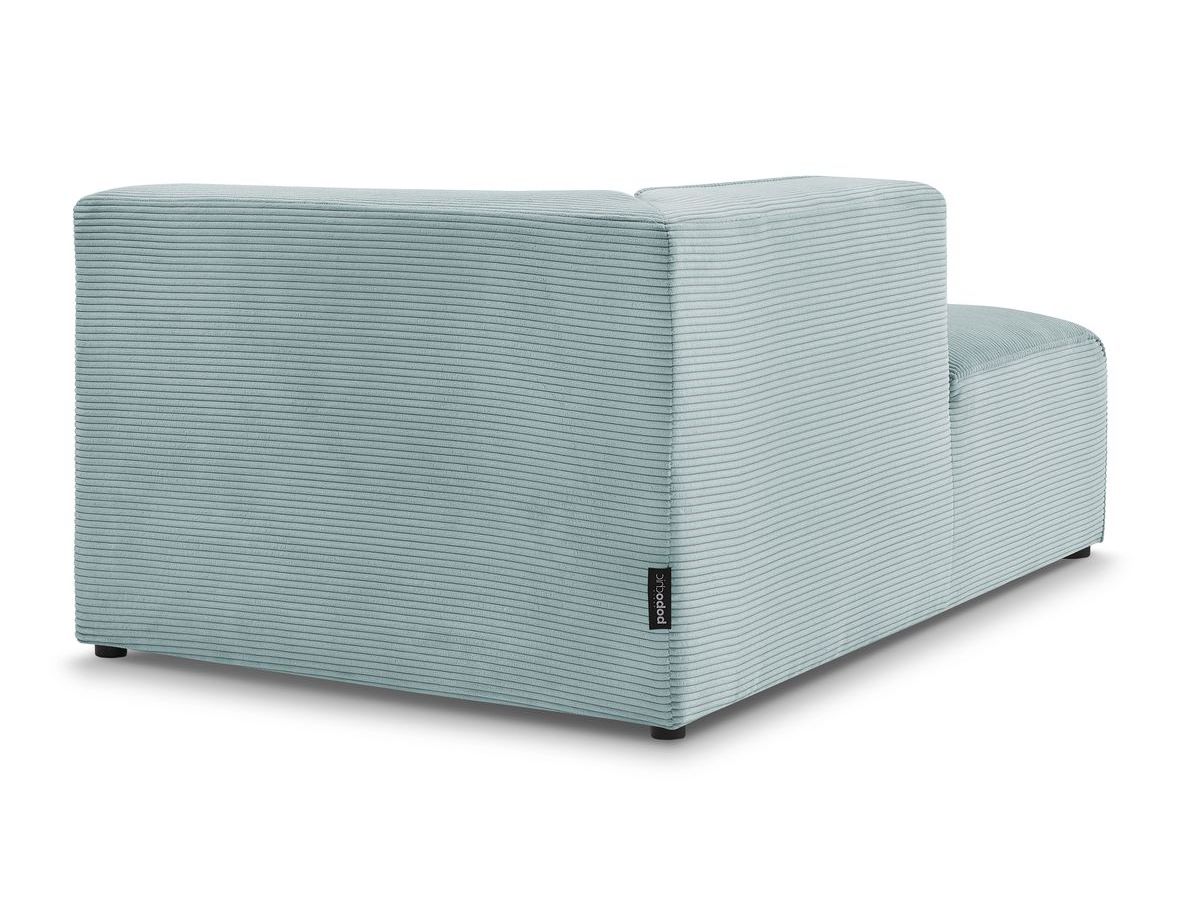 Chaise longue voor modulaire bank MEGEVE corduroy stof
