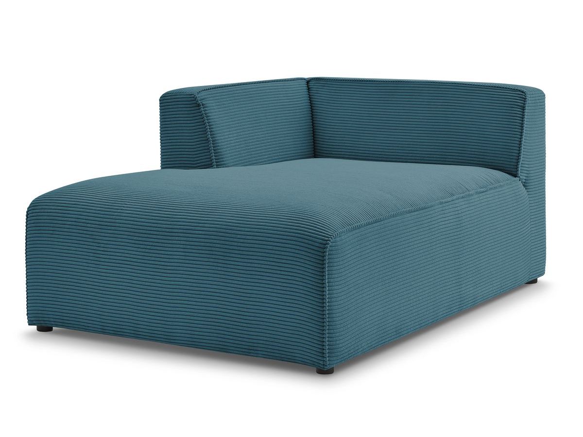 Chaise longue voor modulaire bank MEGEVE corduroy stof
